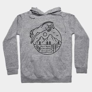 The Desert Horse (White) Hoodie